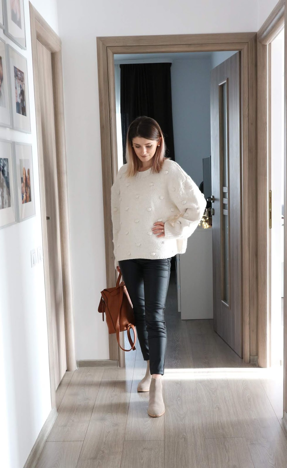 Zara pom top pom jumper